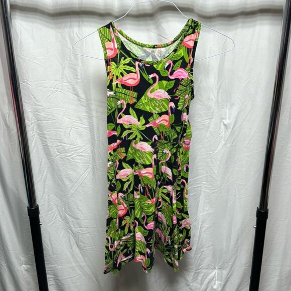 The Children’s Place Flamingo Print Summer Dress - Picture 1 of 2